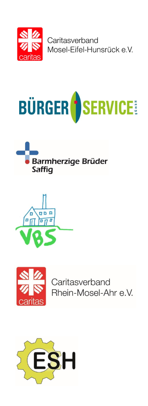 Logos der Beschäftigungsträger TAFF Kampagne