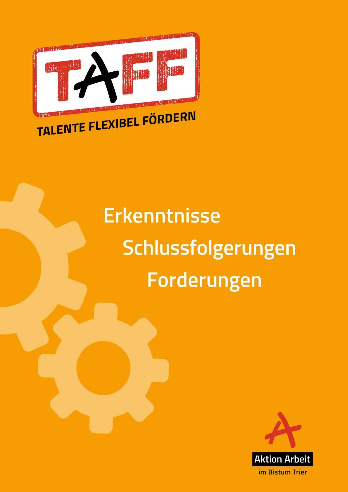 Cover der TAFF Abschlussbroschüre