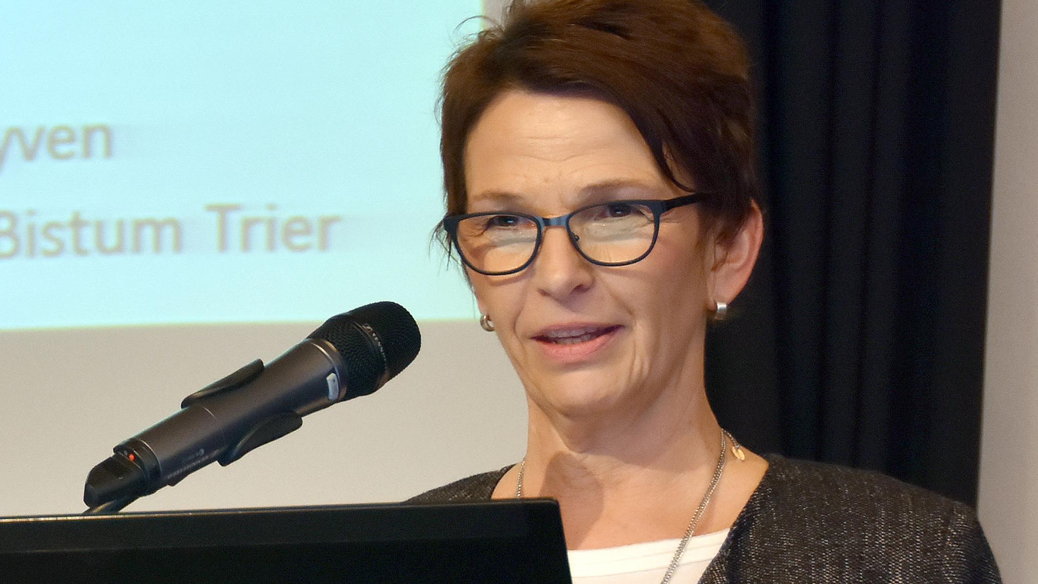 Andrea Steyven, Geschäftsführerin der Aktion Arbeit im Bistum Trier.