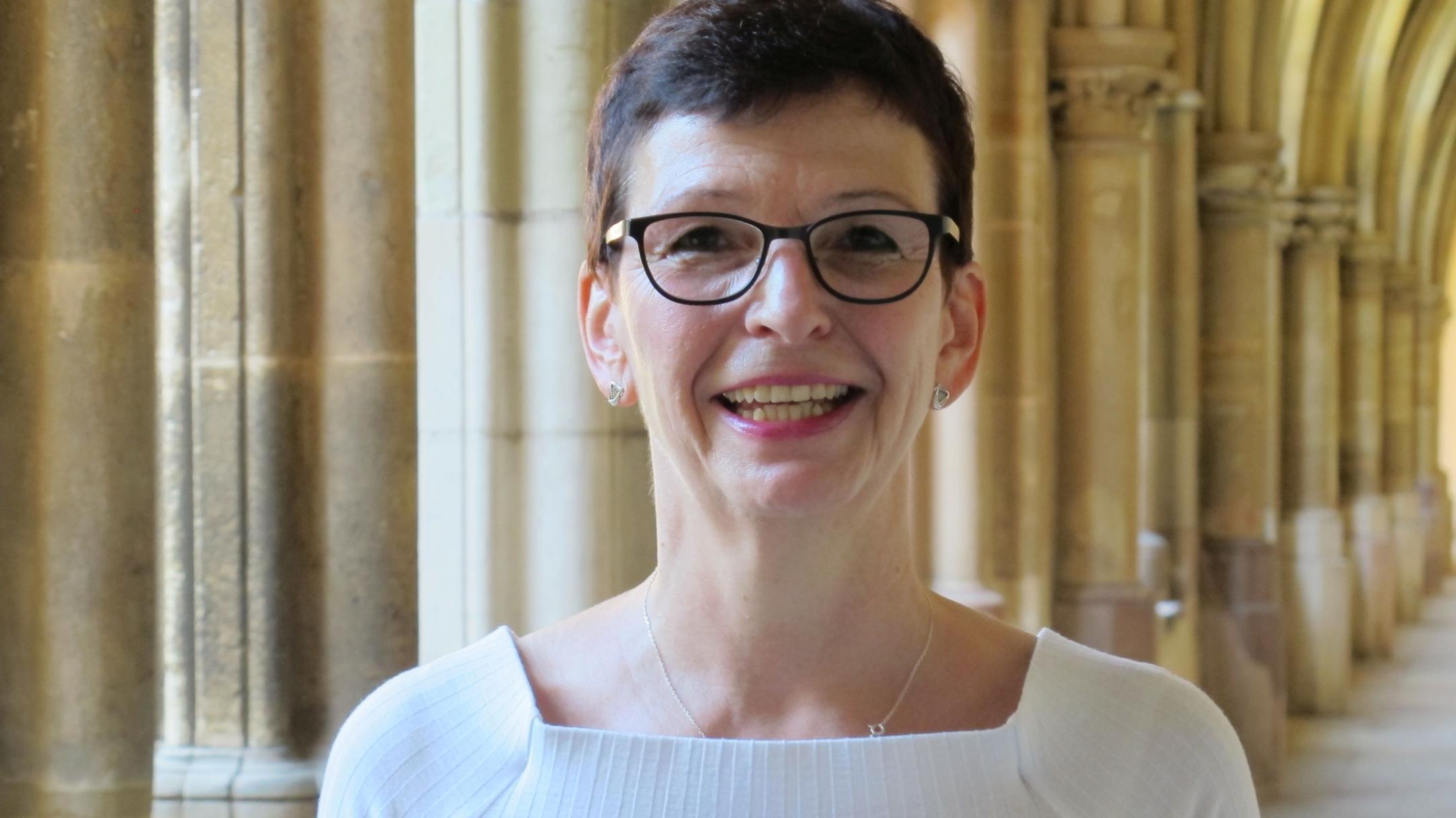 Andrea Steyven, Geschäftsführerin der Aktion Arbeit